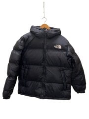 画像：NUPTSE HOODIE_ヌプシフーディー/XL/ナイロン/BLK