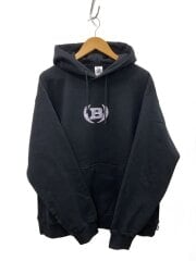 画像：パーカー/L/コットン/BLK/プリント