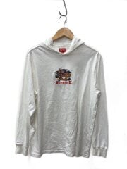 画像：Dragon Hooded L/S/パーカー/S/コットン/WHT