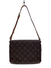 画像：ミュゼット・タンゴ_モノグラム・キャンバス_ショートショルダー/PVC/BRW