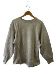 画像：※リブ汚れ有/80s/USA製/トリコタグ/RW/完全目無し/スウェット/L/コットン/GRY