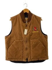 画像：00s/ダックベスト/L/コットン/BRW/V02 BRN