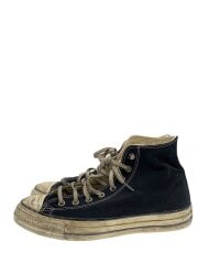 画像：ハイカットスニーカー/28cm/BLK/キャンバス/1SE155//