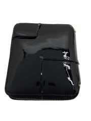 画像：2つ折り財布/エナメル/BLK/メンズ/SA2100RH//
