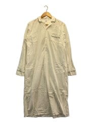 画像：～50s/マチ付き/グランパシャツ/ユーロ/リネン/WHT//