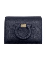 画像：2つ折り財布/フェイクレザー/BLK/無地/レディース/JL-22 D514