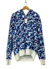 画像：Camo Shark Full Zip Hoodie/XL/コットン/BLU/カモフラ/001ZPE201004AX