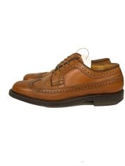 画像：ウイングチップレザーシューズ/25.5cm/BRW/レザー