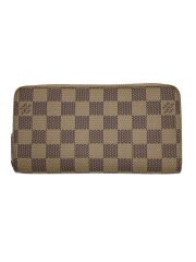 画像：ジッピー・ウォレット_ダミエ・アズール/PVC/WHT/レディース