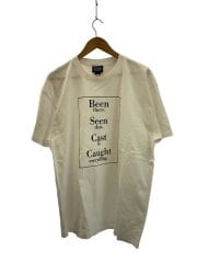画像：Tシャツ/XL/コットン/WHT/バックプリント有//