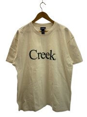 画像：Tシャツ/XL/コットン/WHT/ロゴTシャツ//
