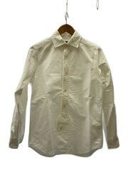 画像：BRITISH OFFICERS SHIRT OX/長袖シャツ/46/コットン/WHT/8040010000