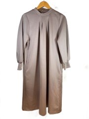 画像：ダンボールニットワンピ-ス/長袖ワンピース/FREE/コットン/GRY/無地/22570818