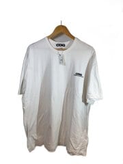 画像：CDG OVERSIZED T-SHIRT/M/コットン/WHT/SZ-T057/AD2022/首周り汚れ有