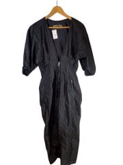画像：WASHED MILITARY DRESS/LOTTA/長袖ワンピース/36/コットン/BLK/241LTA