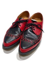 画像：13286/エアソール/2トーン/履き皺有/シューズ/UK9/BLK/レザー/13286