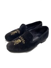 画像：スカル/イングランド製/シューズ/8/BLK/内側ダメージ/ソールハガレ