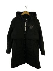 画像：valenza/ロングダウンジャケット/40/ポリエステル/BLK