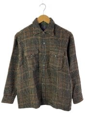 画像：60s/ネルシャツ/M/ウール/GRY/グレンCK