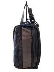画像：DOUBLE ZIP POUCH-3 GOLF/セカンドバッグ/ポリエステル/BLK/カモフラ