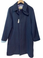 画像：SENTDALE WOOL ステンカラーコート/S/ウール/NVY/3225-186-3912