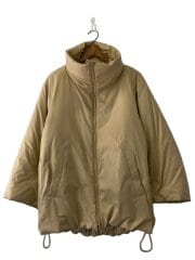 画像：ハイネックダウンショートコート/ロングダウンジャケット/0/ポリエステル/BEG/FWFC225011