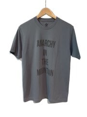 画像：qd big tee/L/ポリエステル/GRY