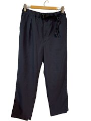 画像：DryHeatherTwillNylonBEltTucKWidePanT/2/ポリエステル/NVY/24-ss-009