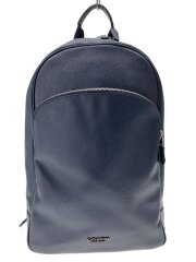 画像：リュック/レザー/NVY/無地/F72512