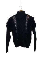 画像：ニット・セーター(厚手)/FREE/ウール/BLK/0220030514