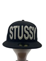 画像：キャップ/7 3/8/ポリエステル/BLK/メンズ