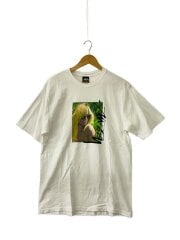 画像：Tシャツ/M/コットン/WHT/プリント//