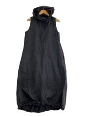 画像：ノースリーブワンピース/FREE/ナイロン/BLK/無地/2305-0028