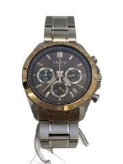 画像：クォーツ腕時計/アナログ/ステンレス/GLD/SLV/8T63-00D0