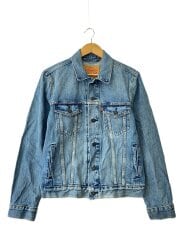 画像：Trucker Jacket/Gジャン/XS/コットン/IDG/無地/PC9-72334-0683