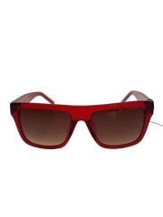 画像：サングラス/ウェリントン/プラスチック/RED/BRW/メンズ/JOHNNY L