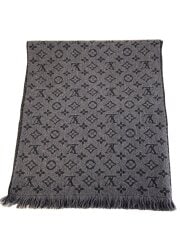 画像：エシャルプクラシック_モノグラム/ウール/BLK/メンズ