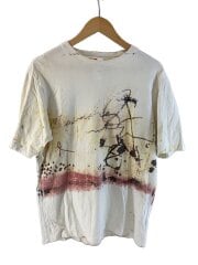 画像：Tシャツ/M/コットン/WHT
