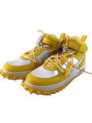 画像：OFF-WHITE X AIR FORCE 1 MID_オフホワイト X エアフォース 1 ミッド/31cm/YLW/