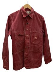 画像：カバーオール/チェンジボタン/40/コットン/RED/シミ有