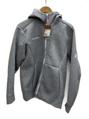画像：ジップパーカー/M/ポリエステル/GRY/アニマル/1014-04980