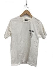 画像：Tシャツ/S/コットン/WHT/プリント