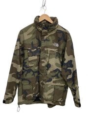 画像：FRONTIERS PARKA_フロンティアーズパーカー/M/ナイロン/GRN/カモフラ
