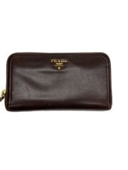 画像：長財布/レザー/BRW/レディース