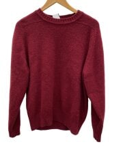 画像：ニット・セーター(厚手)/XL/ウール/RED