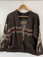 画像：カーディガン(厚手)/M/ウール/BRW/1575-6211