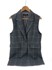 画像：ベスト/L/ポリエステル/GRY/チェック/BB650-545201JJ