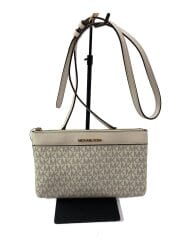 画像：ショルダーバッグ/レザー/WHT/総柄/DI-2110