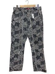 画像：20SS/FLAG WORK PANT//ボトム/32/コットン/BLK/総柄