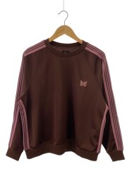 画像：Track Crew Neck Shirt Poly Smooth/スウェット/S/ポリエステル/BRW/rw315